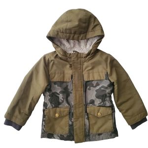 Cat & Jack Toddler Boy Jacket Coat Size 2T Camo